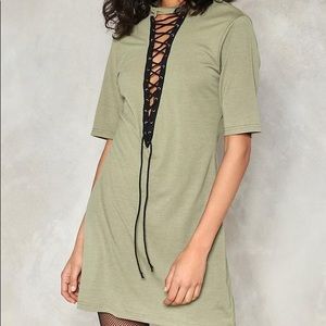 Nasty Gal Strings Attached Choker Dress