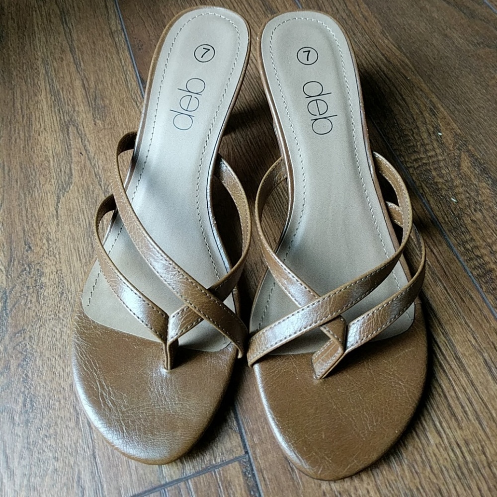 Light Brown Leather Heels
