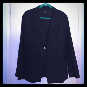 BNWOT IMAN XL Black Blazer