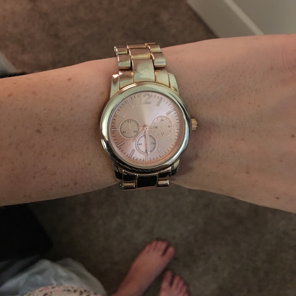 Gold watch