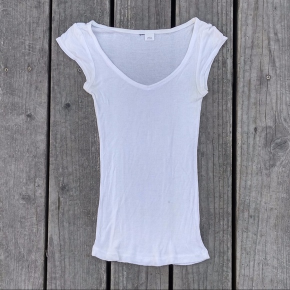 Set of 4 Off/White Shirts Sz S|XS - Picture 3 of 5