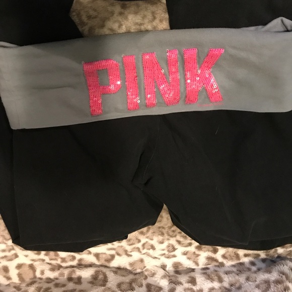 Victoria secret/ PINK yoga pants . - Picture 1 of 3