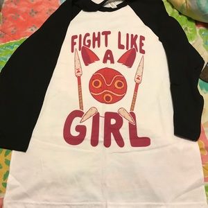 Princess Monoke baseball tee