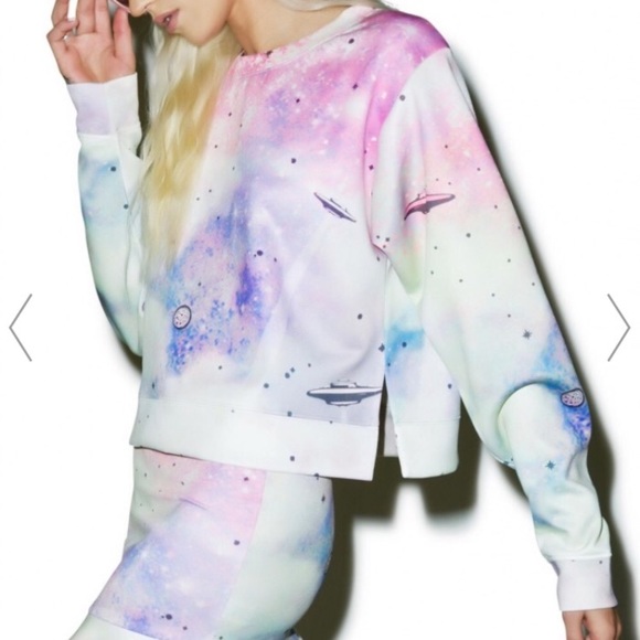 Wildfox Space Cadet Pop Art Sweater - Picture 4 of 7