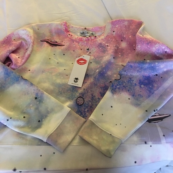 Wildfox Space Cadet Pop Art Sweater - Picture 6 of 7