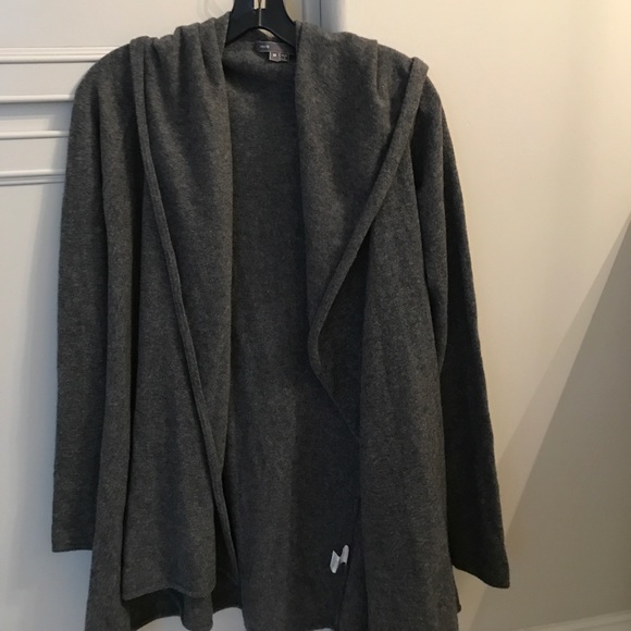 Vince Sweaters - Vince cashmere hooded cardigan
