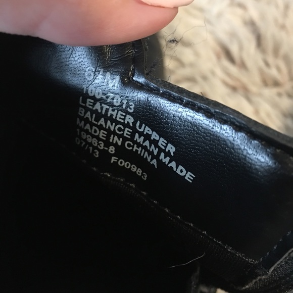 Liz Claiborne Black Booties with Buckle Size 6.5 - Picture 4 of 4