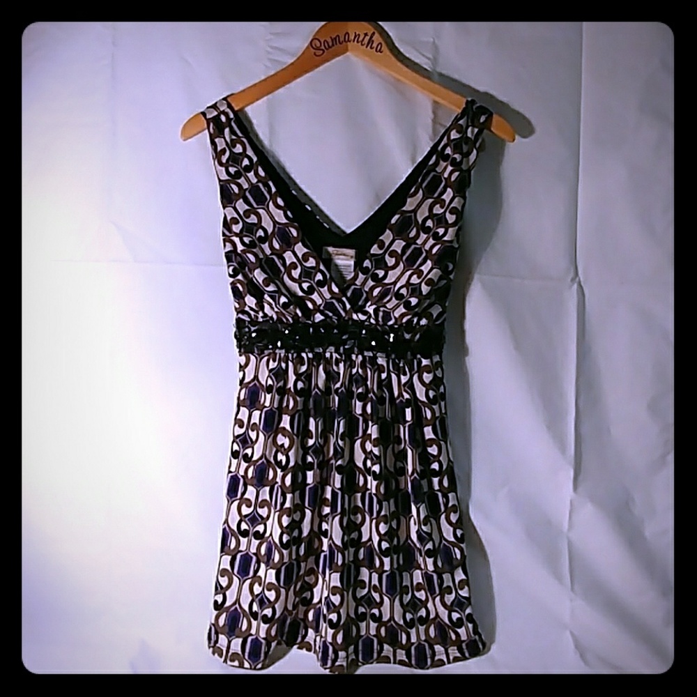 Business casual tank top.