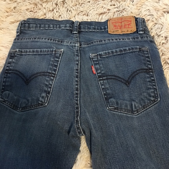 Levi's 510 16 Reg Super Skinny Medium Wash Jeans - Picture 6 of 6