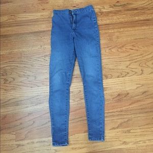 Topshop High Waisted Joni Jeans 28 length 30