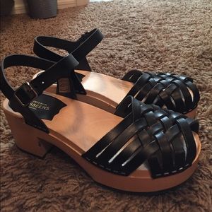 Swedish Hasbeens Marina Sandal - size 38