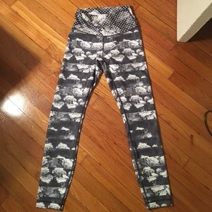 Lululemon long leggings floral print
