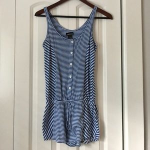 Striped romper