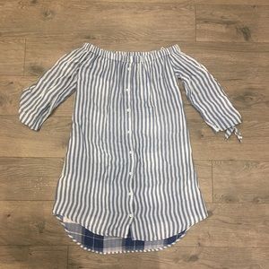 Cloth and Stone  Button Front Dress