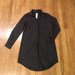 NWT Boohoo Samia Double Placket Woven Shirt Dress
