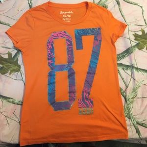 5/25🔥Aeropostale orange 87 t-shirt