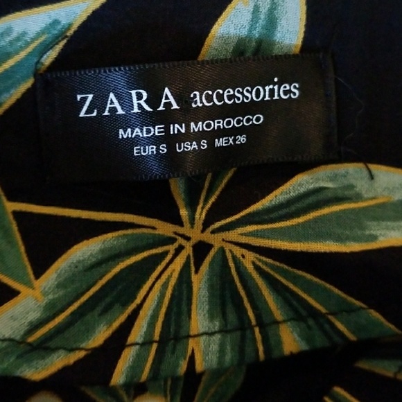 🚫SOLD🚫Zara One Shoulder Linen Bodysuit - Picture 3 of 4