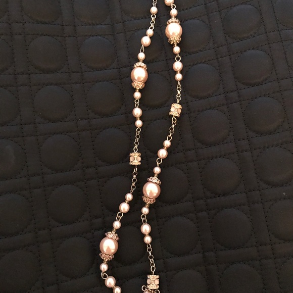 J. Crew Jewelry - J.Crew pink pearl necklace J. Crew Jewelry - J.Crew pink pearl necklace