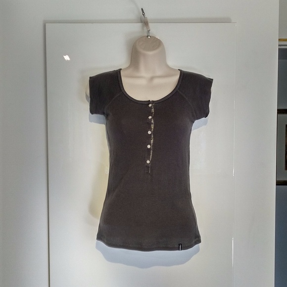 Set of 2 Button-Up Shirts Red/Gray S|XS - Picture 3 of 8