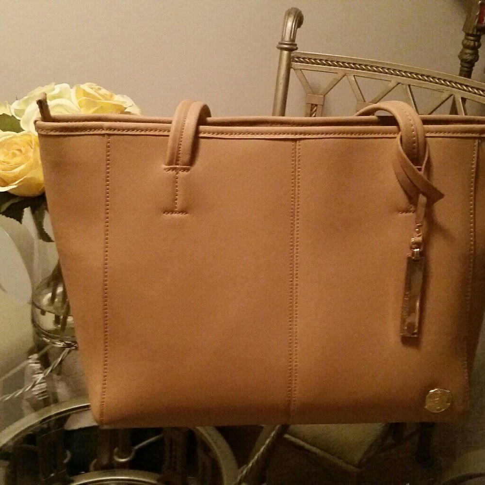 Vince Camuto Saffiano Leather Medium Tote