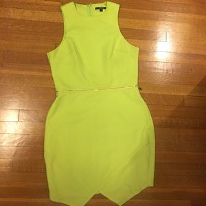 Neon yellow/green NAVEN size L dress