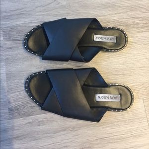 Steve Madden Valdez Crisscross Slide Sandal