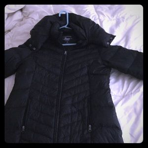 Black Long Puffy Coat