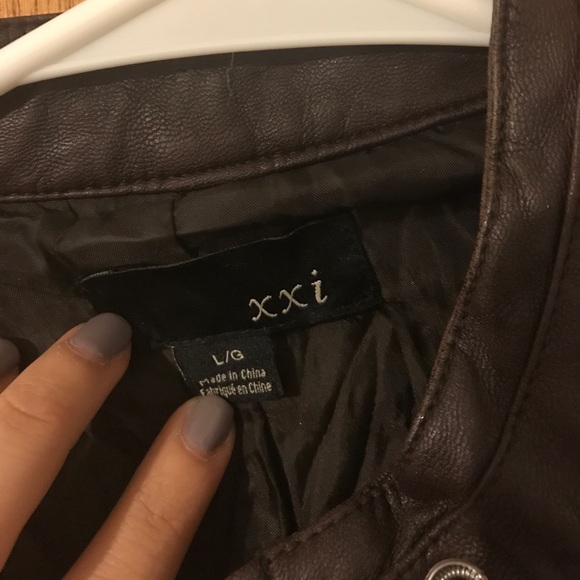 FAUX LEATHER JACKET - Picture 2 of 5