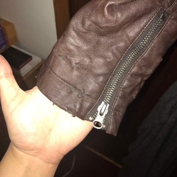 FAUX LEATHER JACKET - Picture 4 of 5