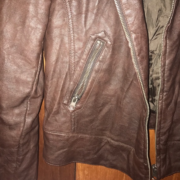 FAUX LEATHER JACKET - Picture 5 of 5