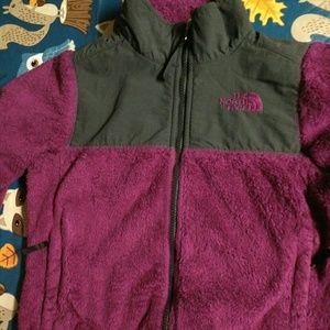 North face girl jacket 7/8