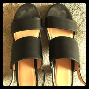 Black sandals