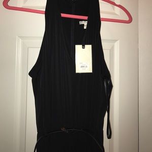 Dana Buchman Black Jumpsuit with Belt