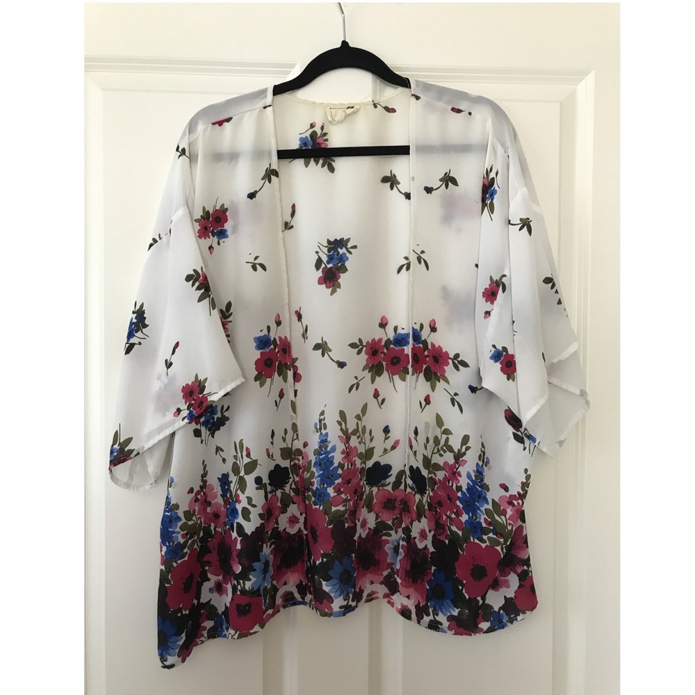 Floral Kimono Top