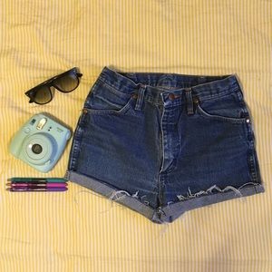 Vintage high waisted Wranglers