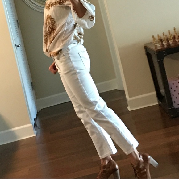 Tommy Bahama Denim - Tommy Bahama White Denim Crop 0