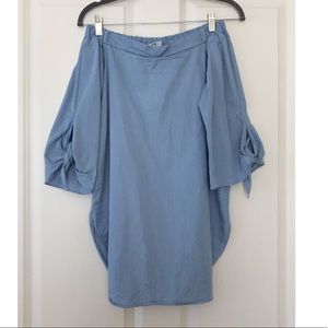 Cold-Shoulder Bridgette Bardot Style Top