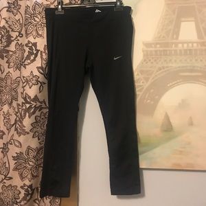 Black Capri Gym Shorts