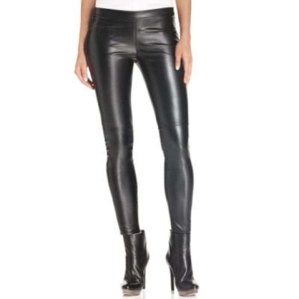 Michael Kors faux leather leggings