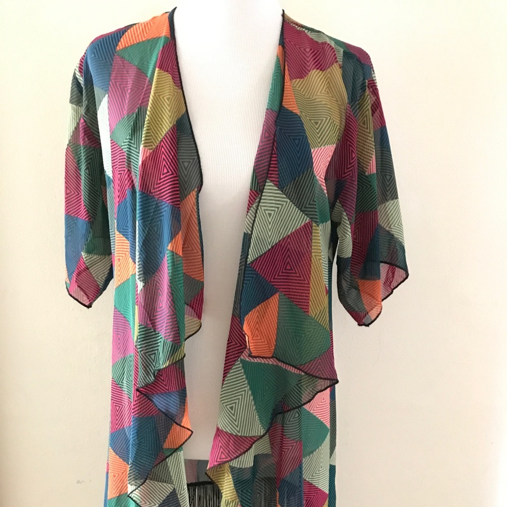 USED LulaRoe Monroe Kimono