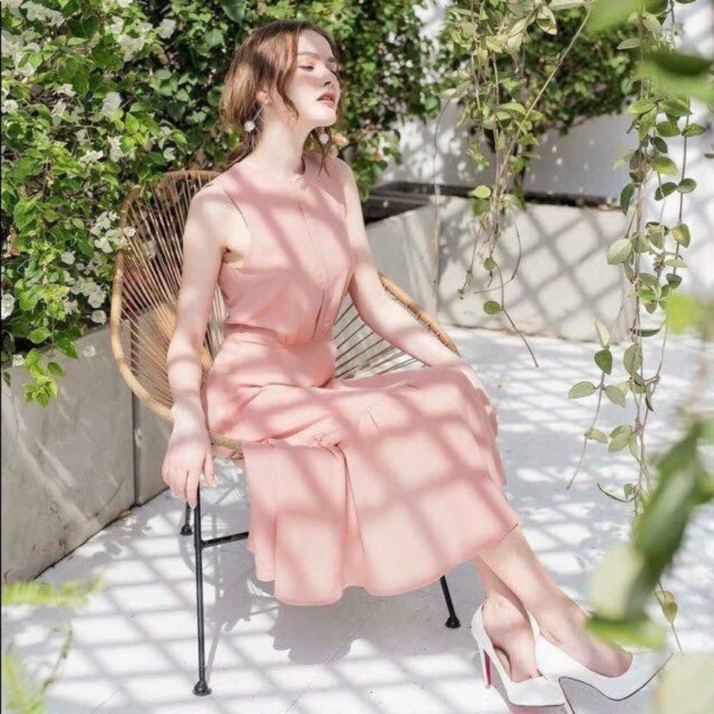 Gorgeous pastel pink dress