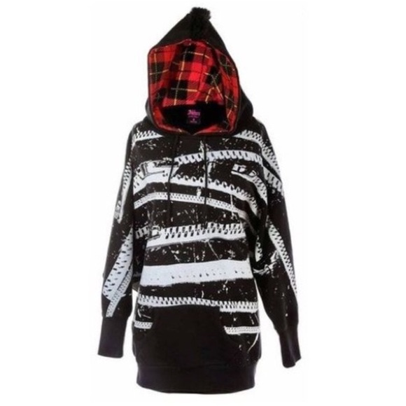 Abbey Dawn Sweaters - Abbey Dawn Punk Hair Hoody 🖤