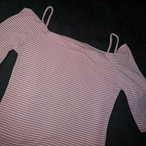 Off the shoulders shirt