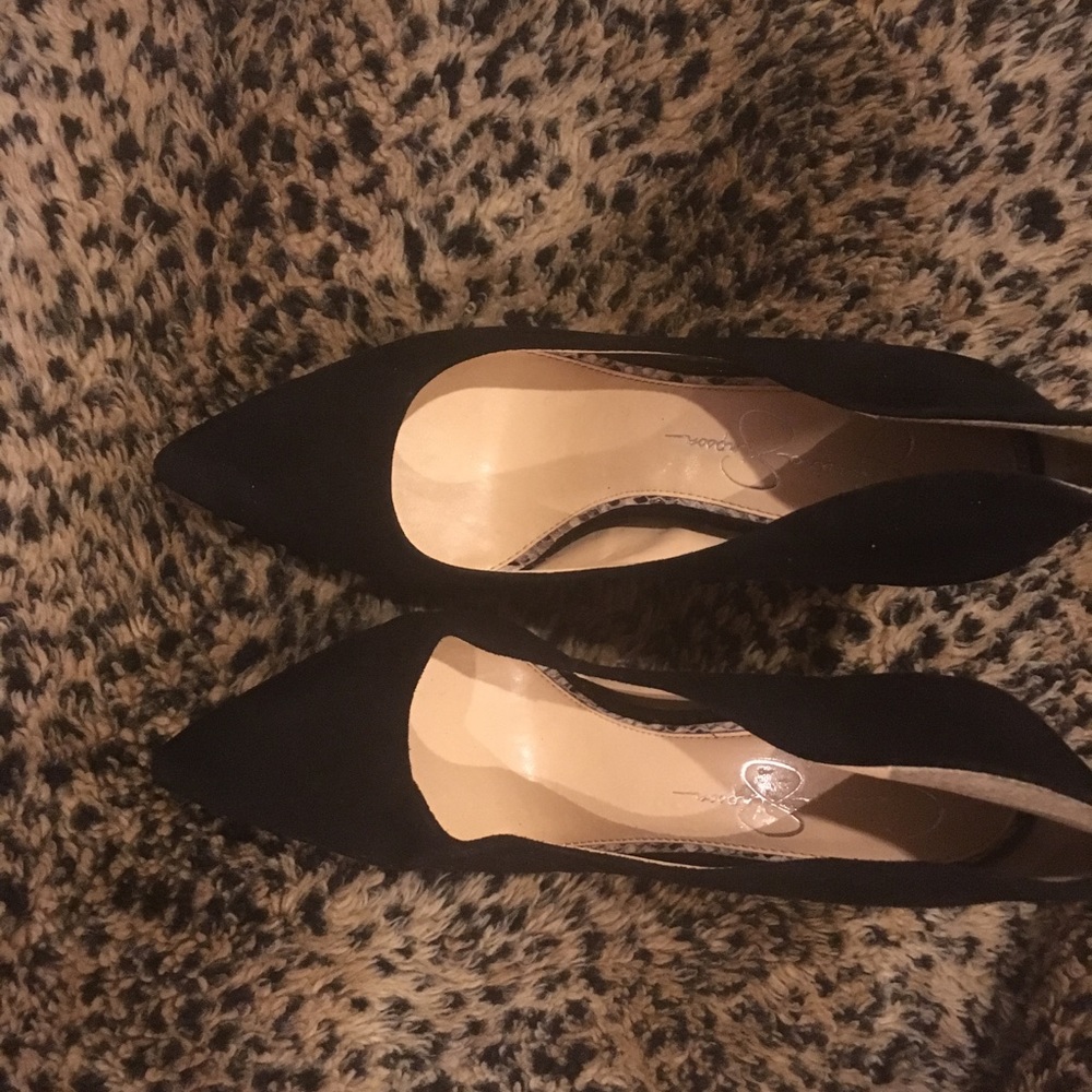 Black heels