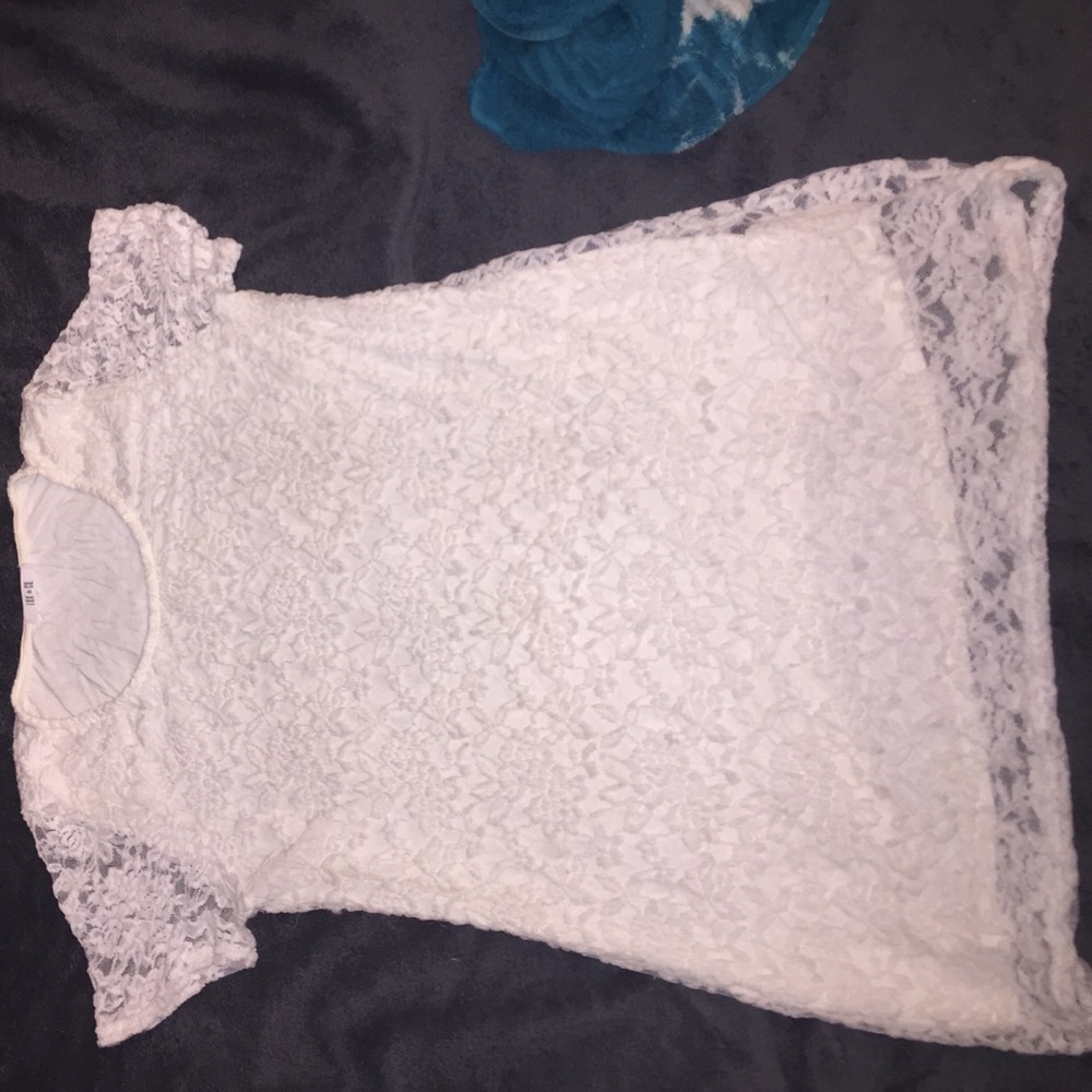 Elegant White Party Mini Dress SIZE L