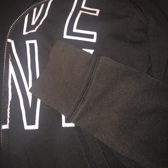 Victoria Secrets Pink Black Zip Jacket - Picture 4 of 5