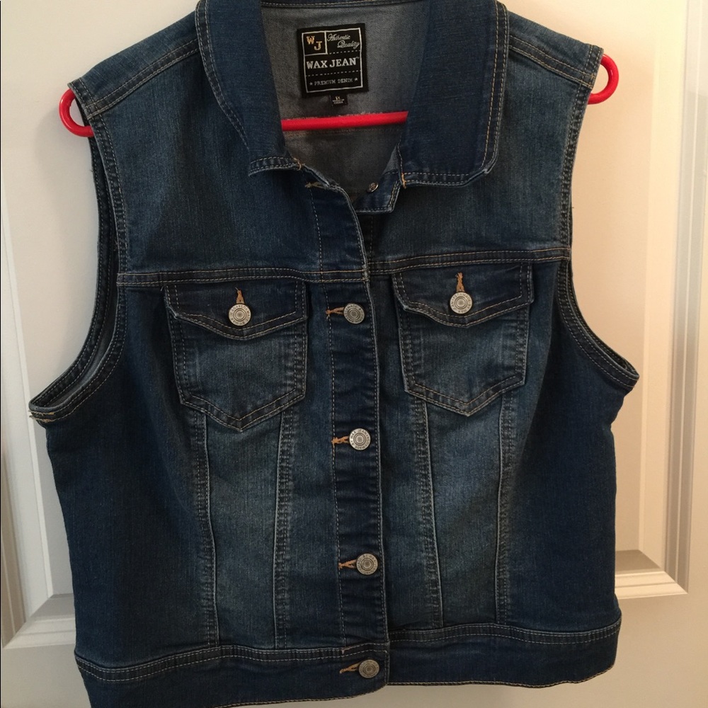 Jean Vest ~ Ladies ~ Size 1X