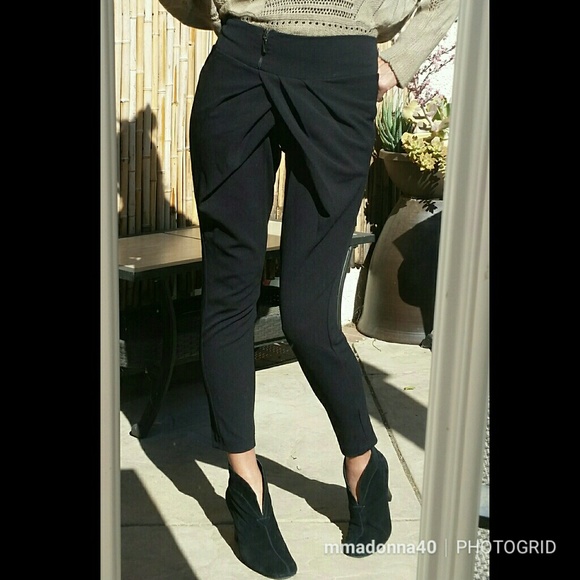 🌸 SALE ENDS SUN 🌸 NEW SEDUZIONE Black Harem Boho Style Pants - Picture 8 of 9