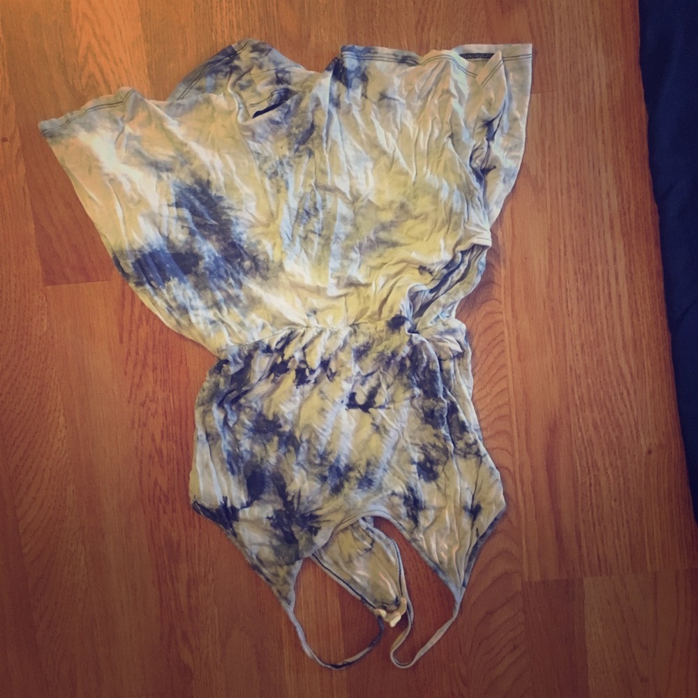Women's Tie dye Romper