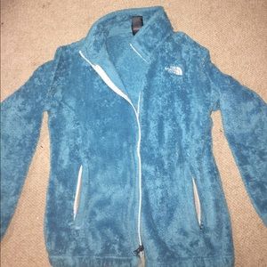 Blue Soft North Face Jacket